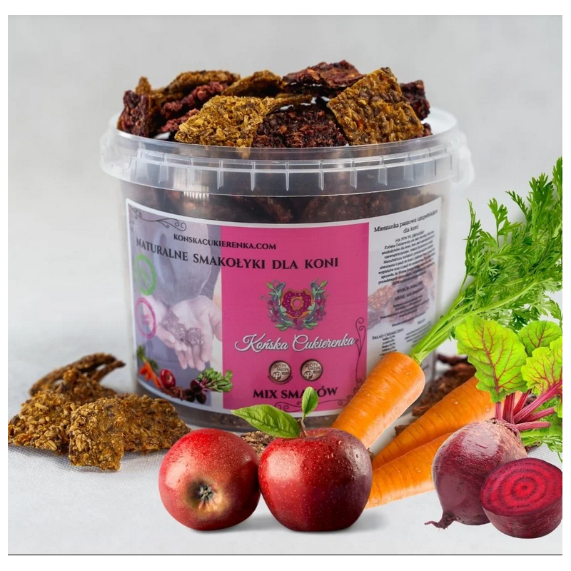 Końska Cukierenka smaczki mix smaków