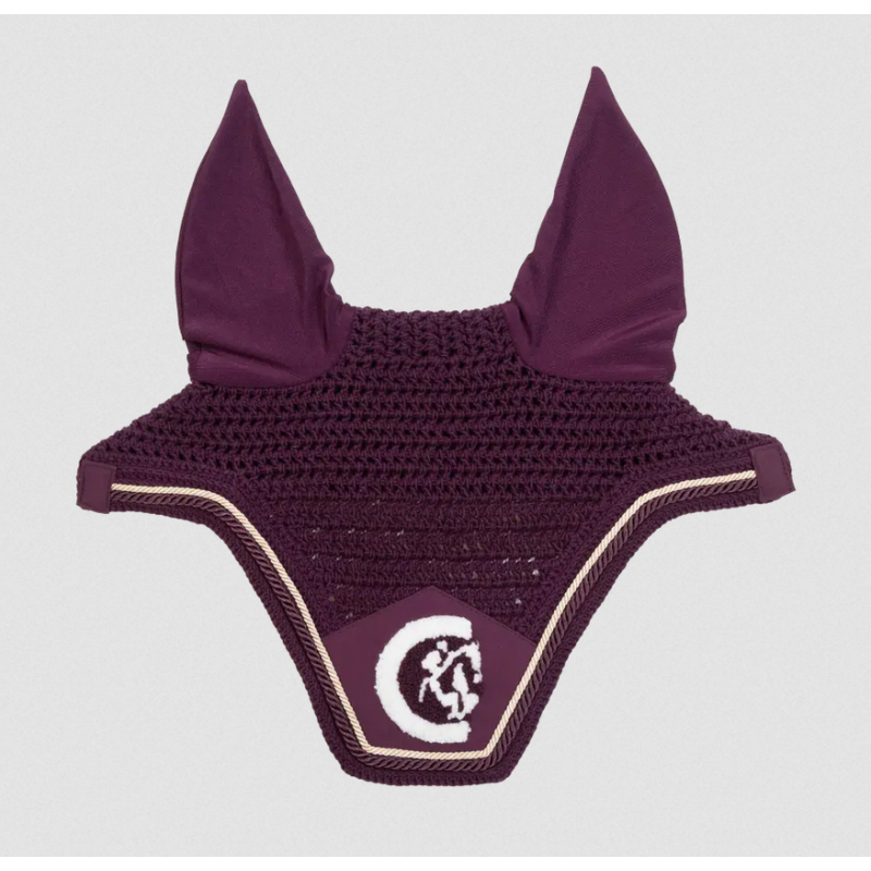 Kentucky nauszniki Wellington 3D Logo Rope fioletowe