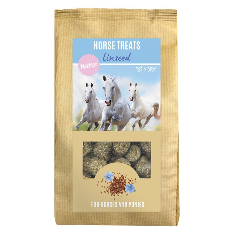 York Natur cukierki dla konia siemię lniane 1kg