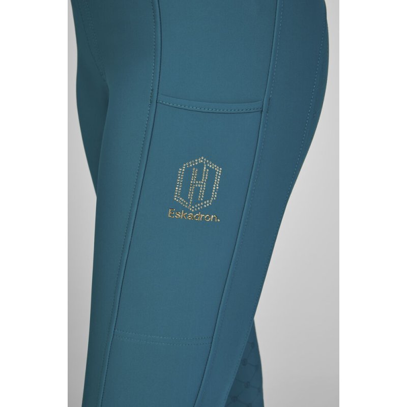 Eskadron legginsy zimowe Pro Riding Her. 24/25 v.green