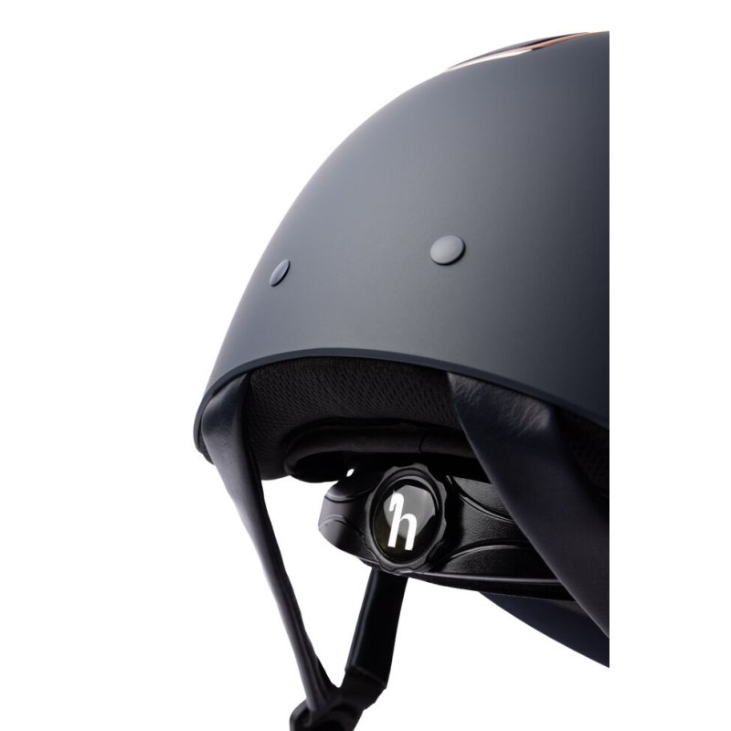 Horze kask Atmos Metallic ll navy/rosegold