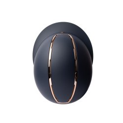 Horze kask Atmos Metallic ll navy/rosegold