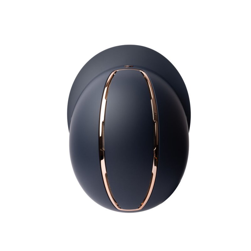 Horze kask Atmos Metallic ll navy/rosegold