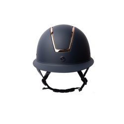 Horze kask Atmos Metallic ll navy/rosegold