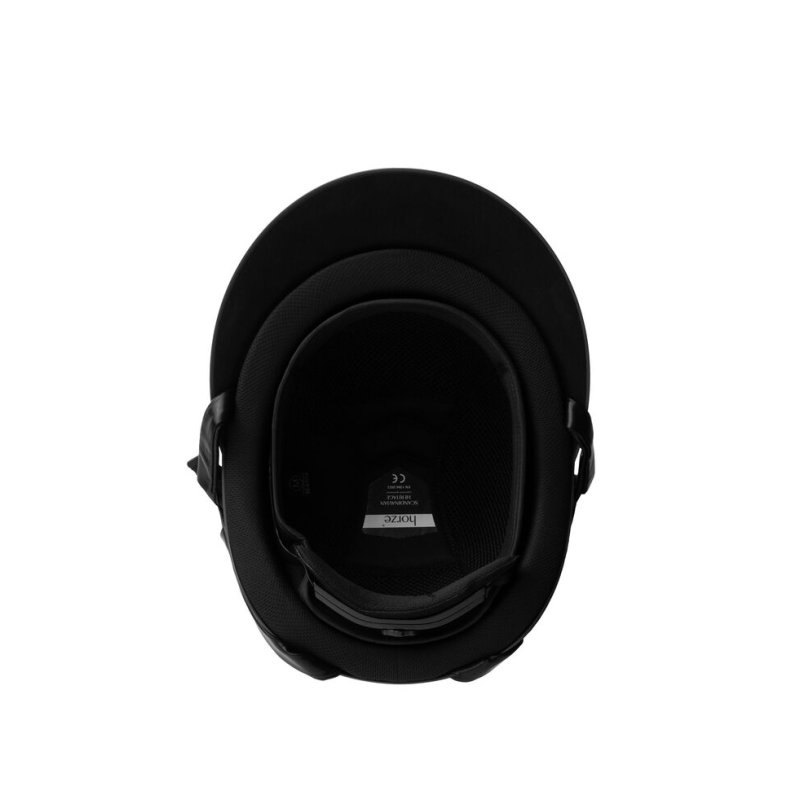 Horze kask Monarch Metallic Glitter ll black/black