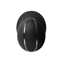 Horze kask Monarch Metallic Glitter ll black/black