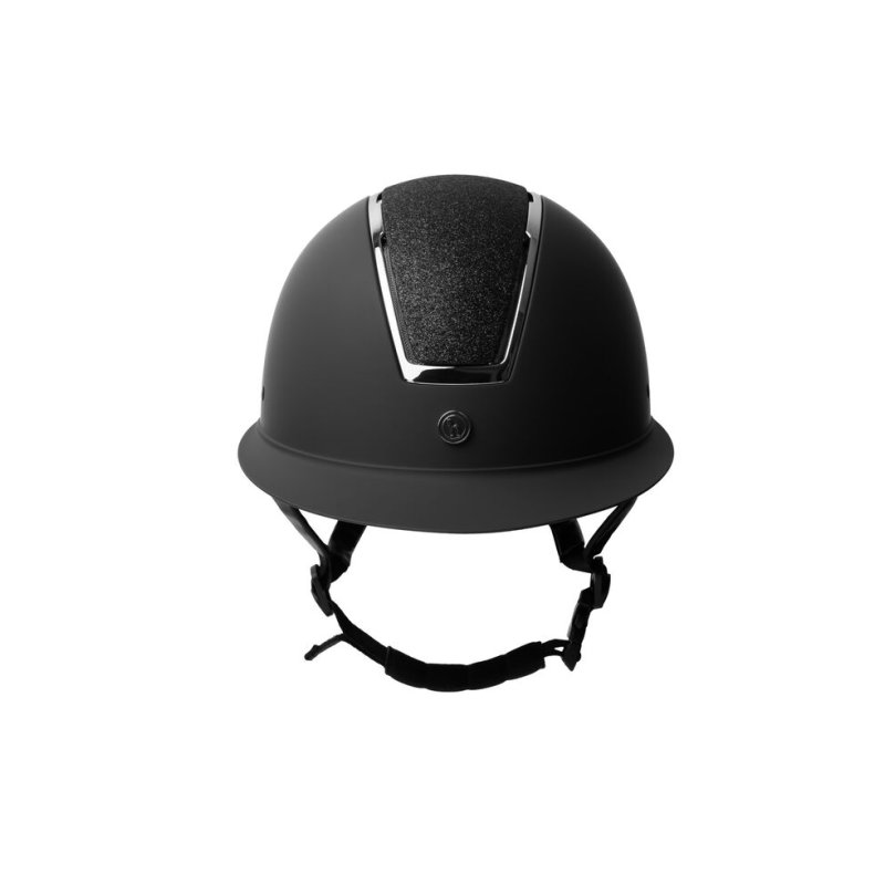 Horze kask Monarch Metallic Glitter ll black/black