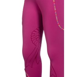 HKM legginsy młodzieżowe Polly magenta