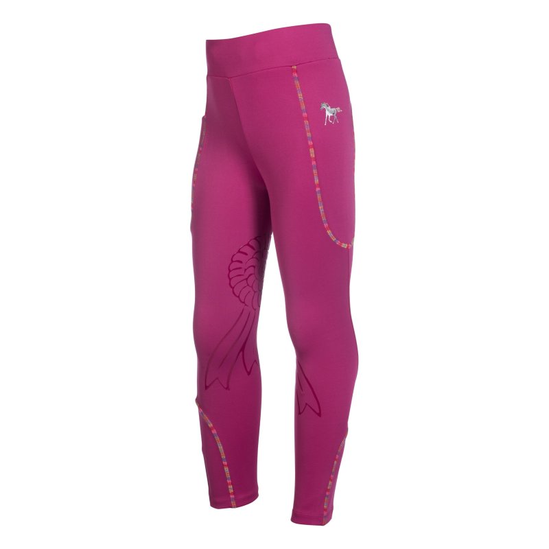 HKM legginsy młodzieżowe Polly magenta