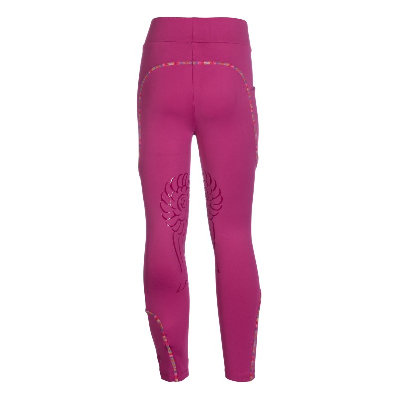 HKM legginsy młodzieżowe Polly magenta