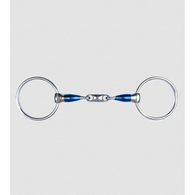 Waldhausen wędzidło Sweet Iron podw. łamane anat.