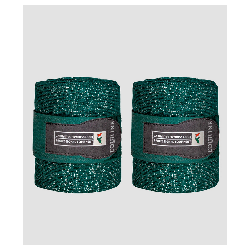 Equiline owijki brokatowe Glitter Green