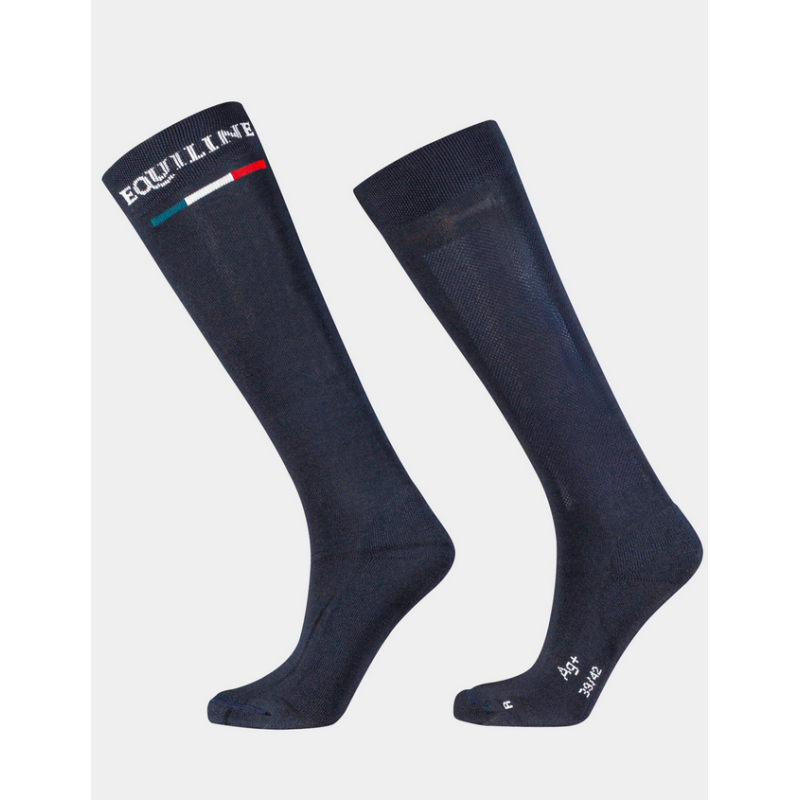 Equiline skarpety Silver Plus Light Blue