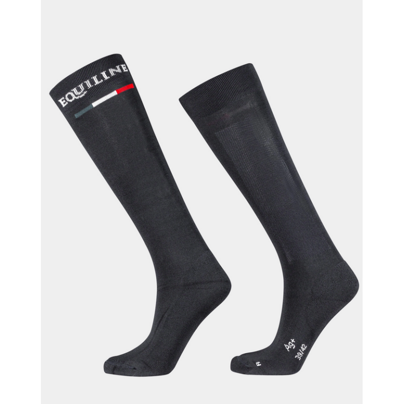 Equiline skarpety Silver Plus Light Black