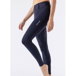 Equiline legginsy z wysokim stanem Carbef Blue