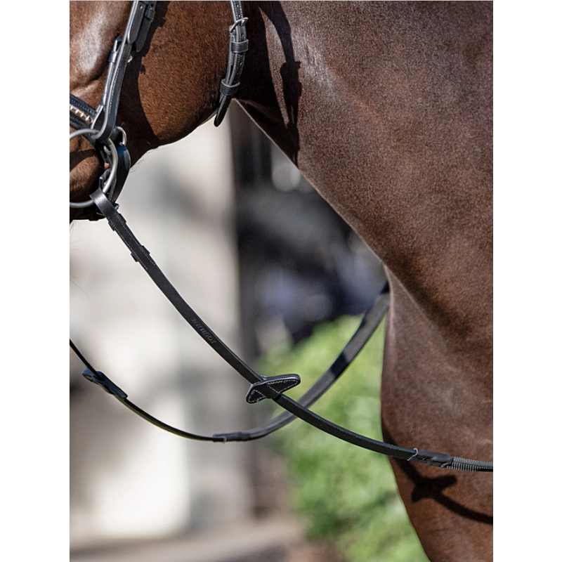 Equiline wodze gumowe 4/8" RN0004 black