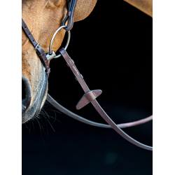 Equiline wodze gumowe 4/8" RN0004 brown