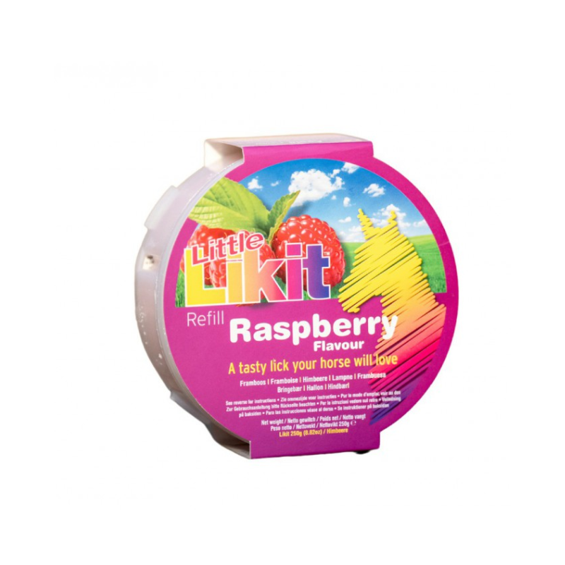 Likit wkład do lizawki malinowy 250g