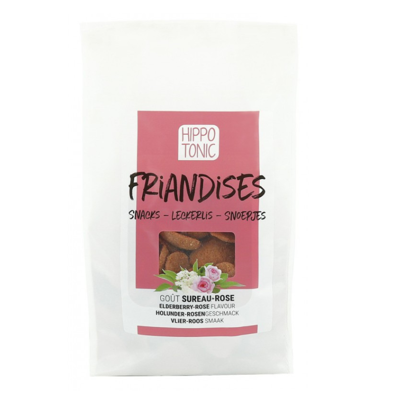 Hippo-Tonic smaczki czarny bez-róża 1kg