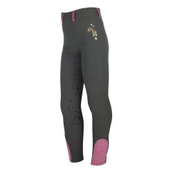 HKM legginsy Pony Dream II szarozielone