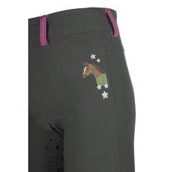 HKM legginsy Pony Dream II szarozielone