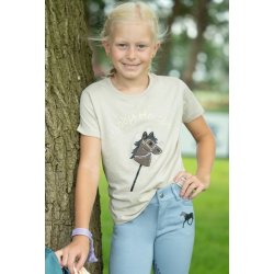 HKM koszulka Hobby Horsing Rainbow beżowa