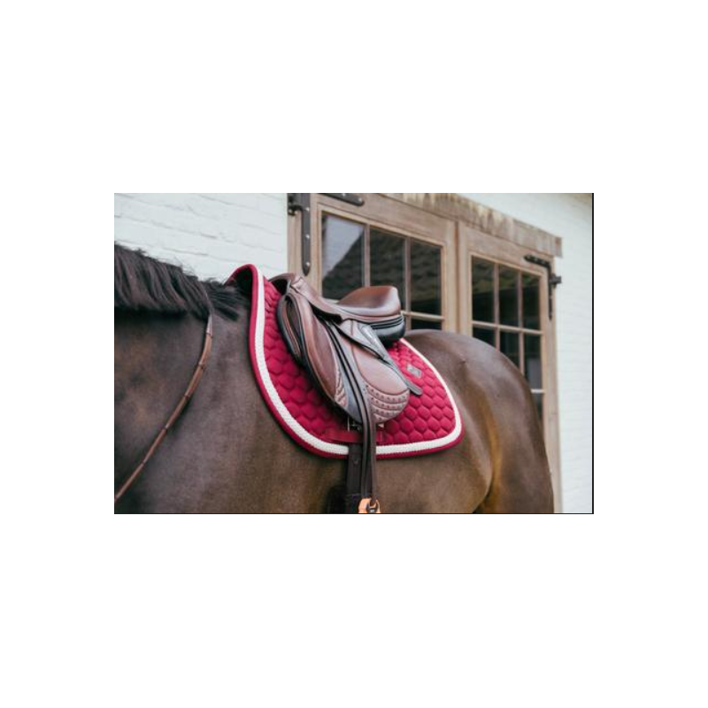 Kentucky czaprak Plaited Cord bordowy