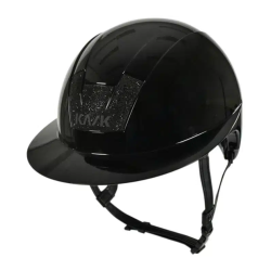 Kask kask Kooki Lady Black Shine Carpet Swarovski