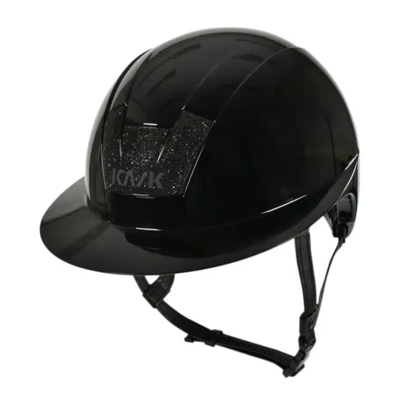 Kask kask Kooki Lady Black Shine Carpet Swarovski