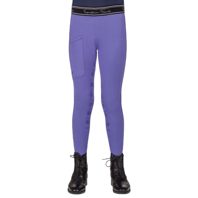 QHP legginsy Eden Junior Purple Sunset