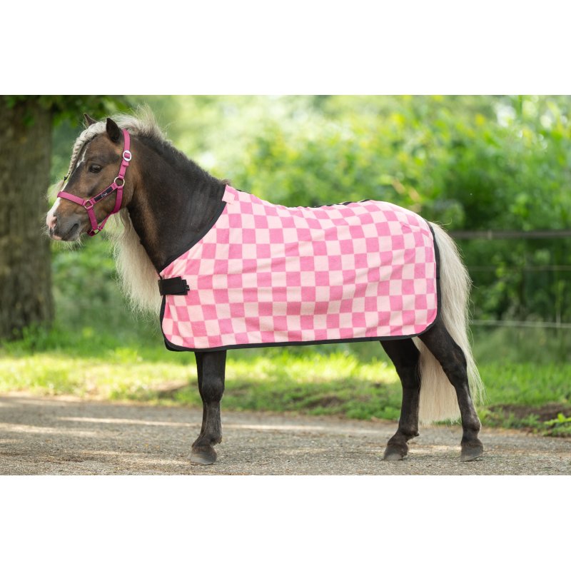HKM derka polarowa dla mini kucyków Henni pink/rosa