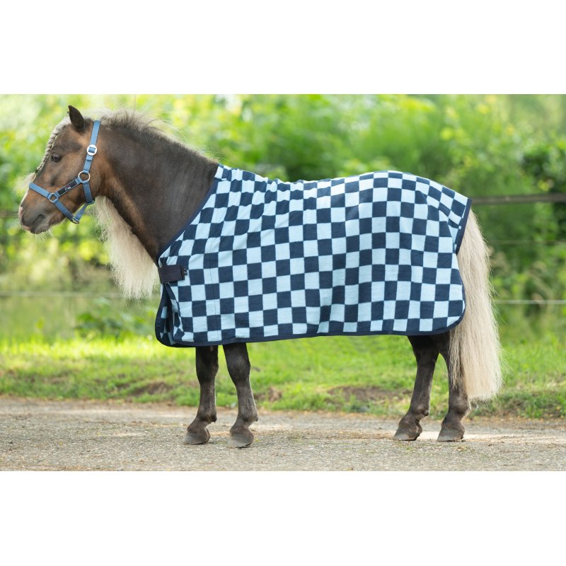 HKM derka polarowa dla mini kucyków Henni navy/blue