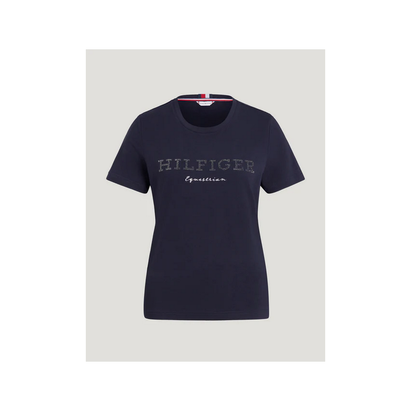 Tommy Hilfiger koszulka Belmont Rhinestone Desert Sky