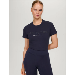 Tommy Hilfiger koszulka Belmont Rhinestone Desert Sky