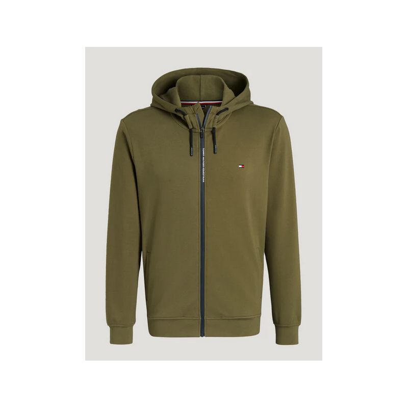 Tommy Hilfiger bluza męska Glenn Zip up Utility Olive