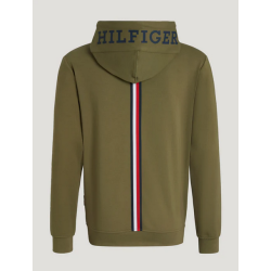 Tommy Hilfiger bluza męska Glenn Zip up Utility Olive