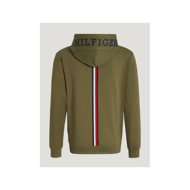 Tommy Hilfiger bluza męska Glenn Zip up Utility Olive