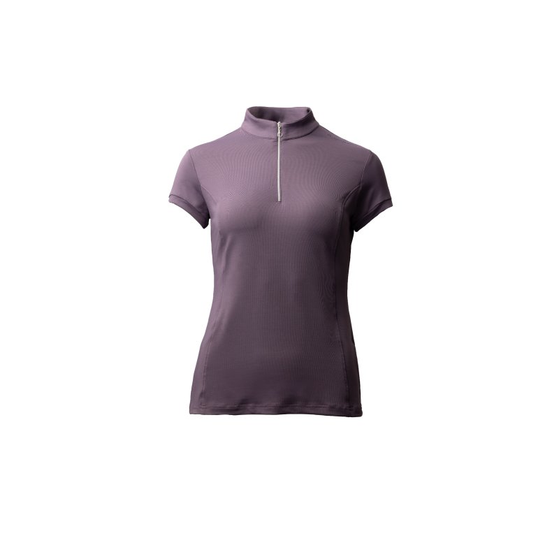 Horze koszulka treningowa Mina black plum