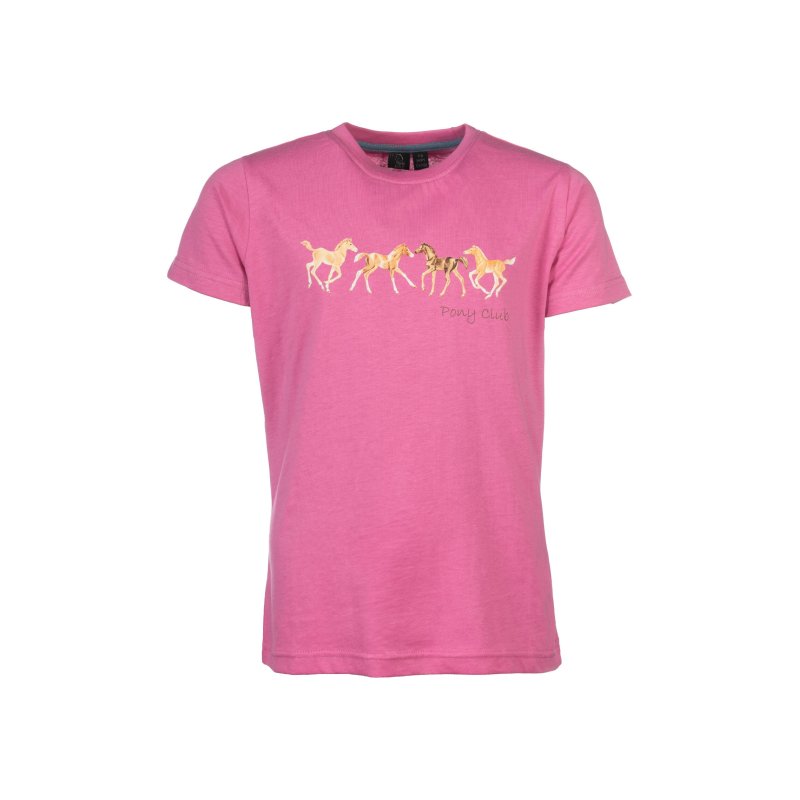 HKM koszulka Pony Club różowa