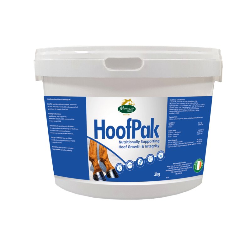 Mervue wsparcie kondycji kopyt HoofPak 2kg