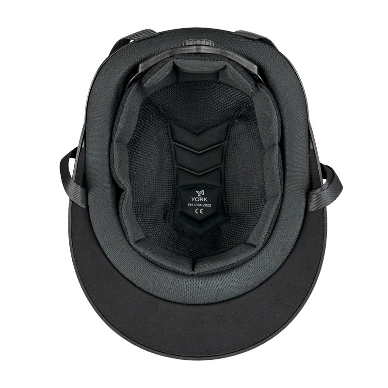 York kask Amethyst Shiny Black czarny