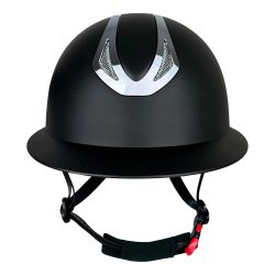 York kask Amethyst Shiny Silver czarny