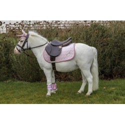 Kentucky czaprak Unicorn Glitter pudrowy róż