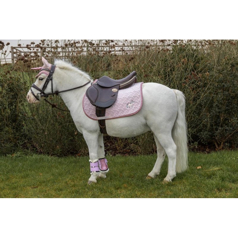 Kentucky czaprak Unicorn Glitter pudrowy róż