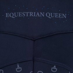 EQ.QUEEN legginsy Salford granatowe