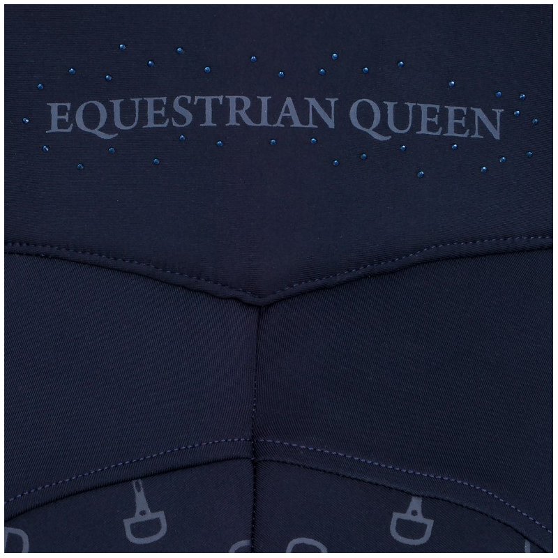 EQ.QUEEN legginsy Salford granatowe