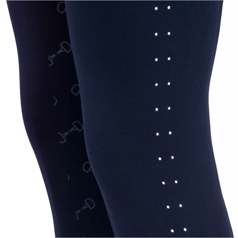 EQ.QUEEN legginsy Salford granatowe
