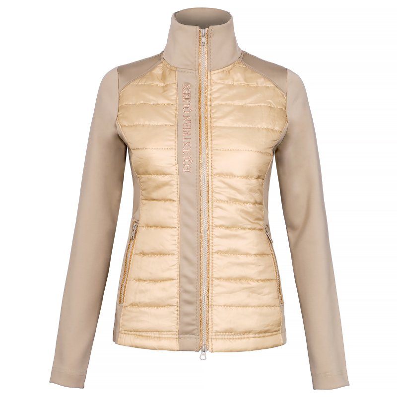 EQ.QUEEN bluza Elvira beżowa