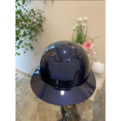 Kask kask Kooki Lady Navy Shine Carpet Swarovski