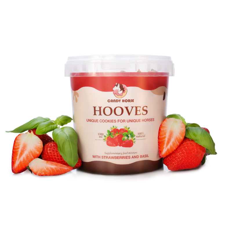 Candy Horse kopytka truskawka-bazylia 1200ml